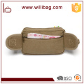 High Quality Fashion Outdoor Multi-Pocket Canvas Waist Bag